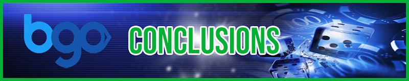 Conclusions banner