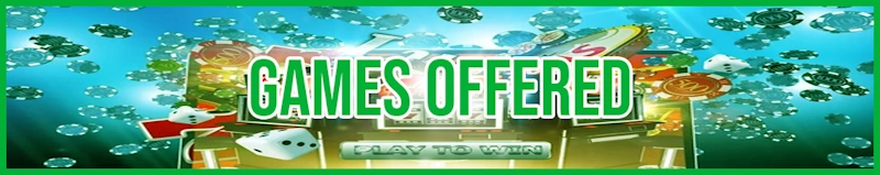 Games Offered banner