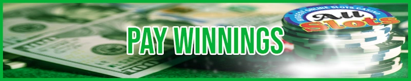Pay Winnings banner