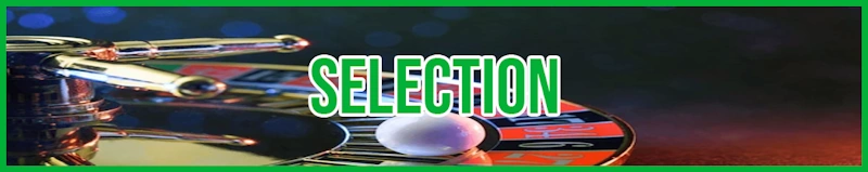 Selection banner